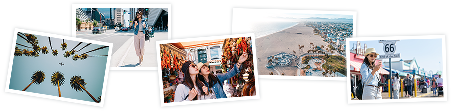 photo collage of los angeles
