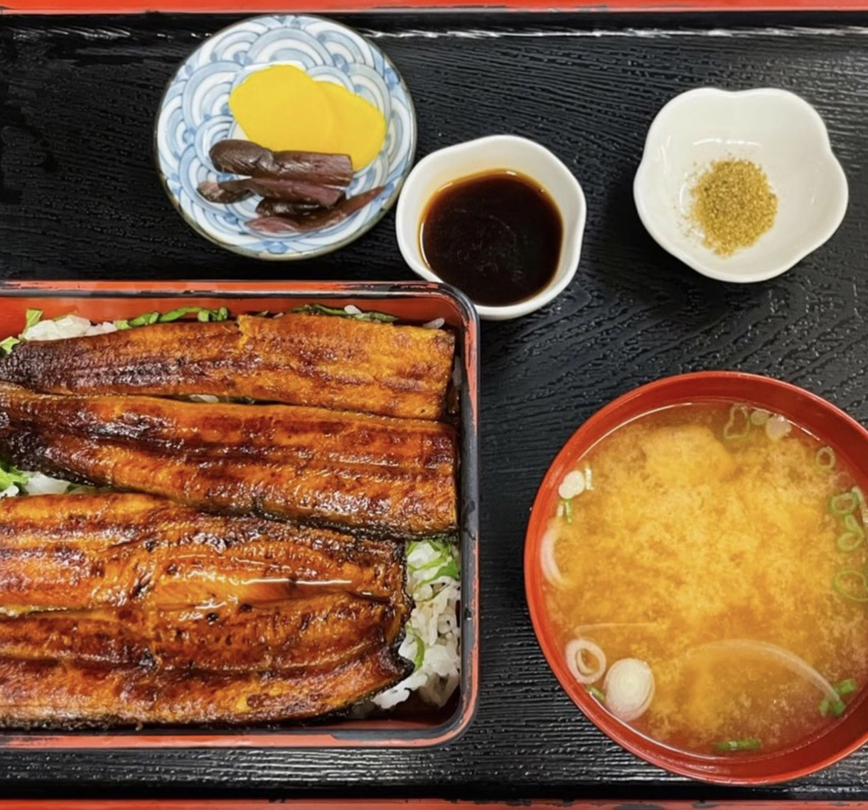 grilled eel