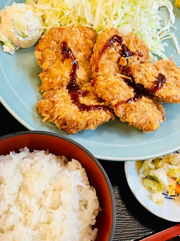 tonkatsu deep fried pork
