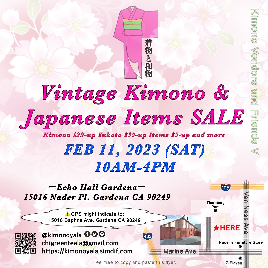 Vintage Kimono & Japanese Items SALE