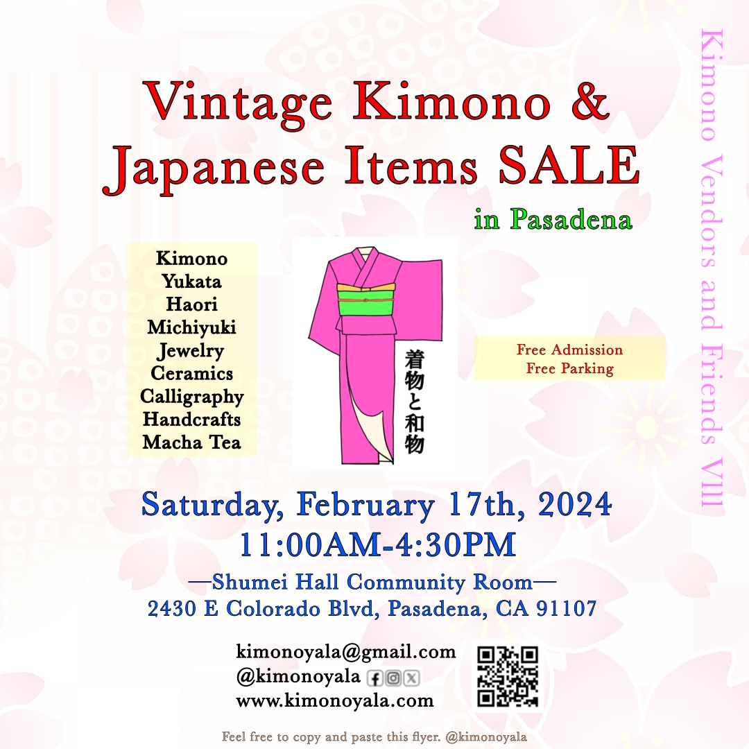 Vintage Kimono & Japanese Items SALE in Pasadena