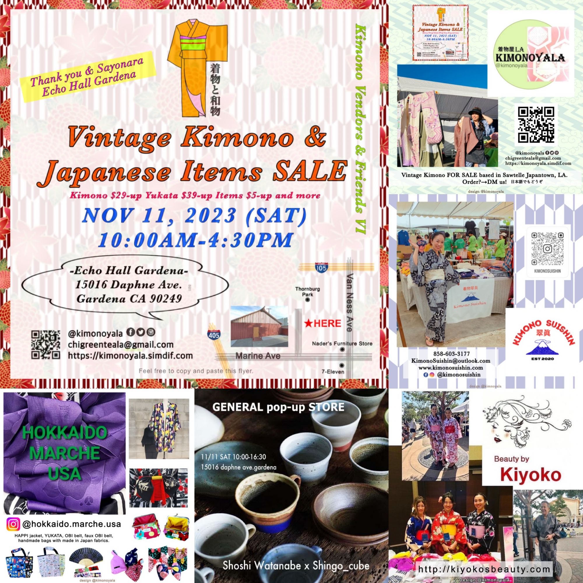 Vintage Kimono & Japanese Items SALE